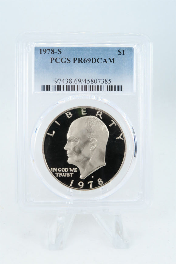 1978-S PCGS PR69DCAM Eisenhower Ike Dollar Proof