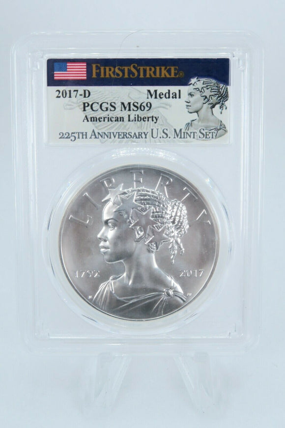 2017-D PCGS MS69 American Liberty Silver Medal